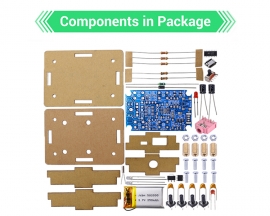 DIY Kit FM Radio Module 76-108MHz Wireless Receiver Chargeable GS1299 Radio Kit